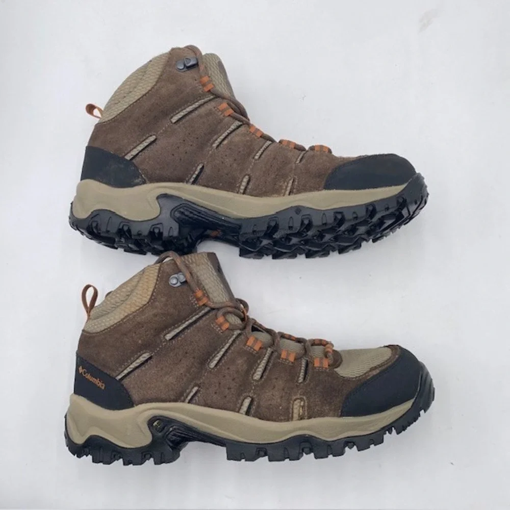 Columbia Newton Ridge Plus II Waterproof‎ Hiking Boots Mens 11 Brown YM5204-227